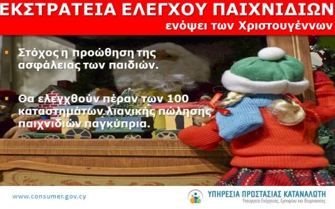 Εκστρατεία Ελέγχου Παιδικών Παιχνιδιών