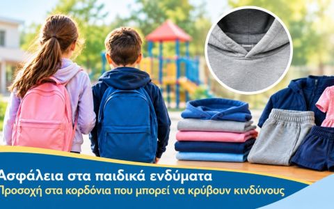Εκστρατεία ελέγχου σχολικών και παιδικών ενδυμάτων